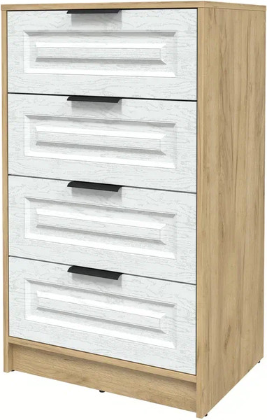 Изображение товара Комод Интерлиния Концепт КТ-К60 Деко (дуб золотой/дуб полярный)