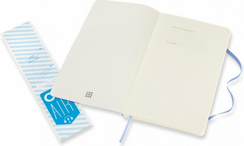 Изображение товара Записная книжка Moleskine Classic Soft Large QP616B42 (голубая гортензия)