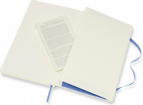 Изображение товара Записная книжка Moleskine Classic Soft Large QP616B42 (голубая гортензия)