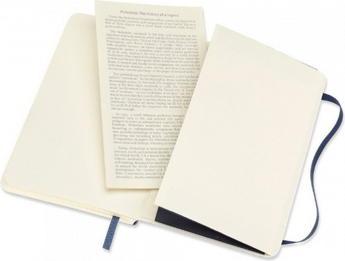 Изображение товара Записная книжка Moleskine Classic Soft Large QP618B20 (синий сапфир)
