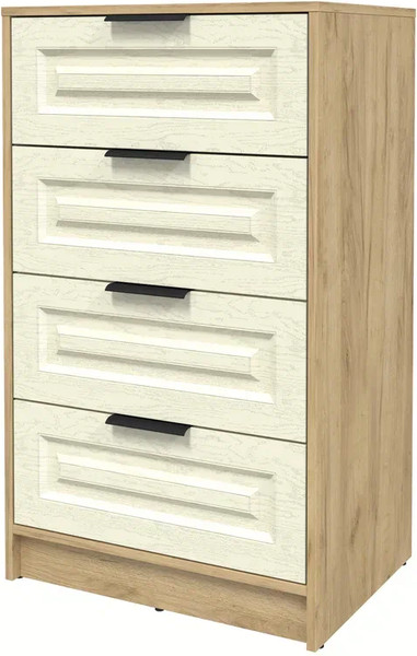 Изображение товара Комод Интерлиния Концепт КТ-К60 Деко (дуб золотой/дуб снежный)