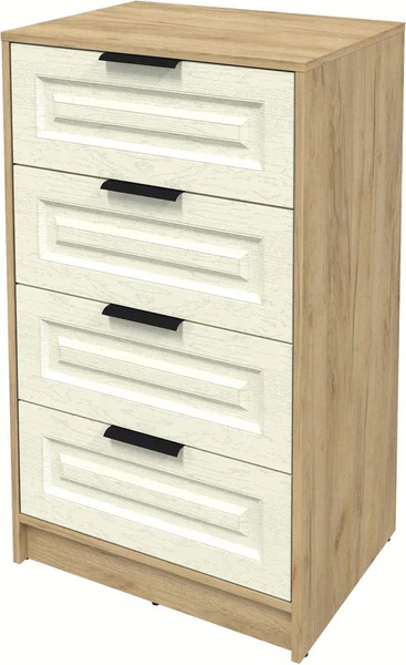 Изображение товара Комод Интерлиния Концепт КТ-К60 Деко (дуб золотой/дуб снежный)