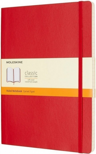 Изображение товара Записная книжка Moleskine Classic Soft Large QP618F2 (красный)