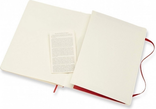 Изображение товара Записная книжка Moleskine Classic Soft Large QP618F2 (красный)