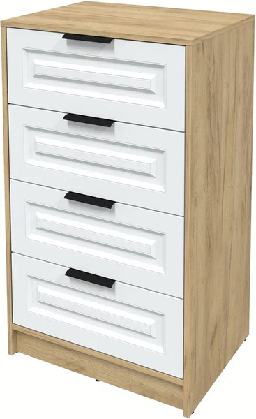 Изображение товара Комод Интерлиния Концепт КТ-К60 Деко (дуб золотой/белый)