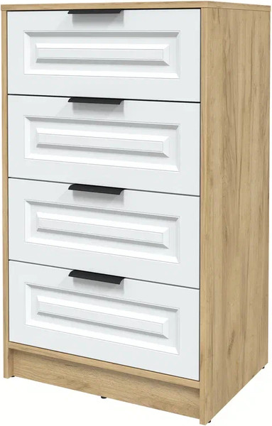 Изображение товара Комод Интерлиния Концепт КТ-К60 Деко (дуб золотой/белый)