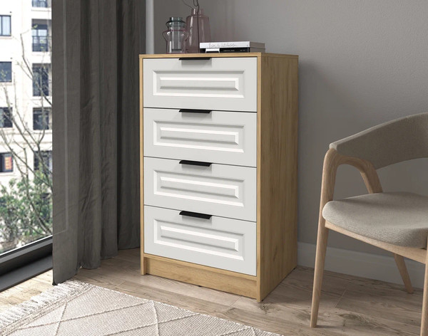 Изображение товара Комод Интерлиния Концепт КТ-К60 Деко (дуб золотой/кашемир)