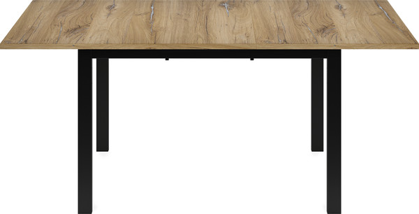 Изображение товара Обеденный стол Senira Велес ЛДСП 25 мм 100x60 (дуб нокс/опора черная)