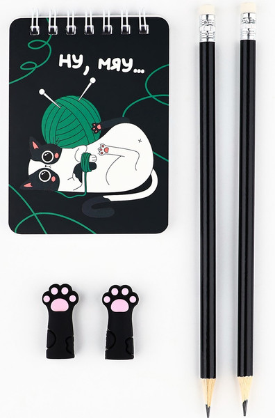 Изображение товара Набор канцелярский подарочный ArtFox Настоящая котомания / 10664155