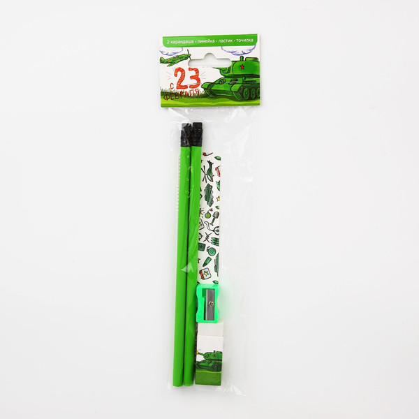 Изображение товара Набор канцелярский подарочный ArtFox С 23 февраля! Танк / 9891570