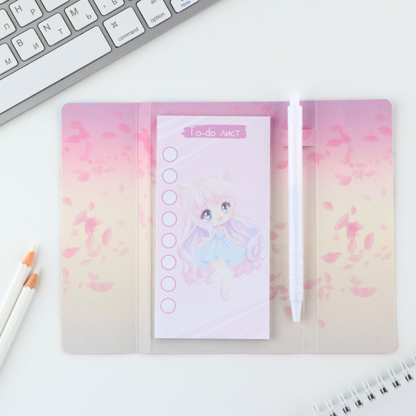 Изображение товара Набор канцелярский подарочный ArtFox Аниме / 9879846