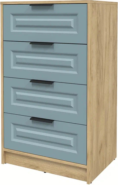 Изображение товара Комод Интерлиния Концепт КТ-К60 Деко (дуб золотой/океан)