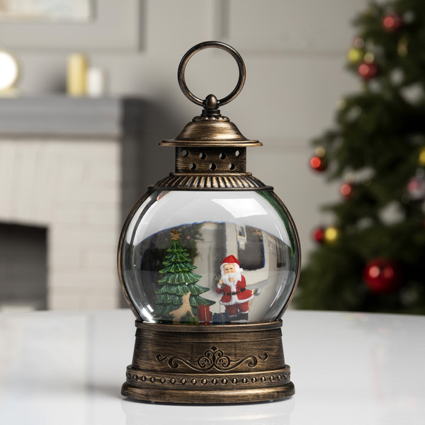 Изображение товара Световая фигурка Luazon Lighting Дед Мороз у елки / 6915103 (теплый белый)