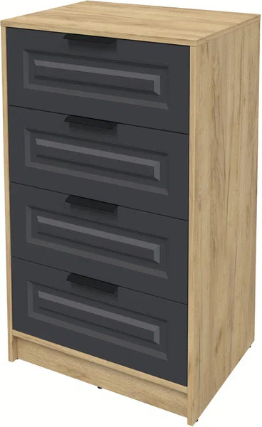 Изображение товара Комод Интерлиния Концепт КТ-К60 Деко (дуб золотой/пепел)