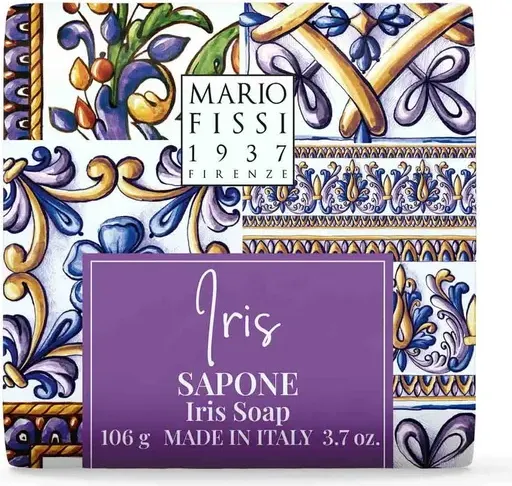 Изображение товара Мыло твердое Mario Fissi 1937 Mediterranean Flowers Ирис (106г)
