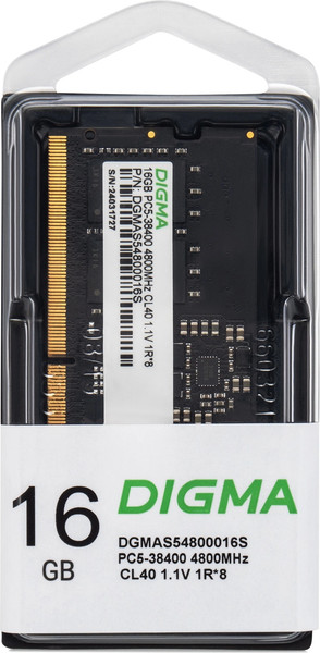 Изображение товара Оперативная память DDR5 Digma DGMAS54800016S