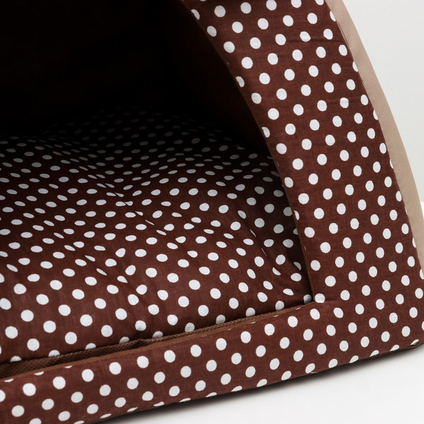 Изображение товара Домик для животных Sima-Land Нежность / 6959822 (коричневый)