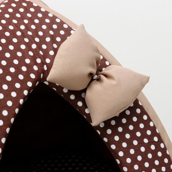 Изображение товара Домик для животных Sima-Land Нежность / 6959822 (коричневый)