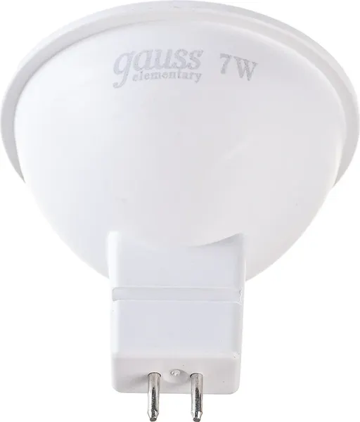 Изображение товара Лампа Gauss Elementary MR16 7W 570lm 6500K GU5.3 / 13537