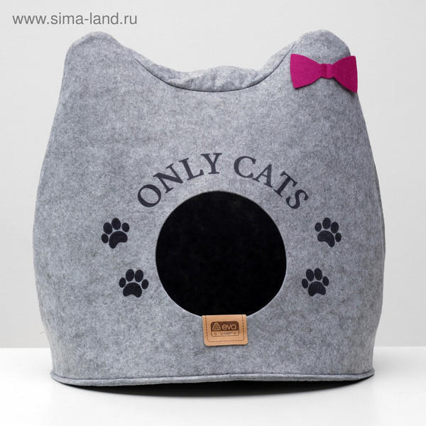 Изображение товара Домик для животных Sima-Land Ушастик Only Cats / 5073943