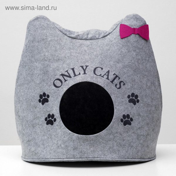 Изображение товара Домик для животных Sima-Land Ушастик Only Cats / 5073943