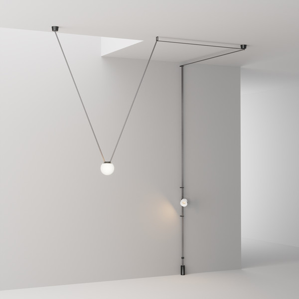 Изображение товара Потолочная база для трекового светильника Maytoni TFC-Par-CW05-LG