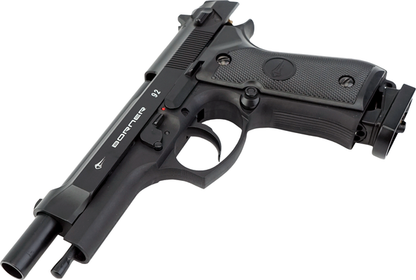 Изображение товара Пистолет пневматический BORNER 92 Blowback Beretta до 3Дж кал. 4.5мм