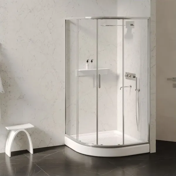 Изображение товара Душевой поддон Abber AD3A080 80x80 (белый)