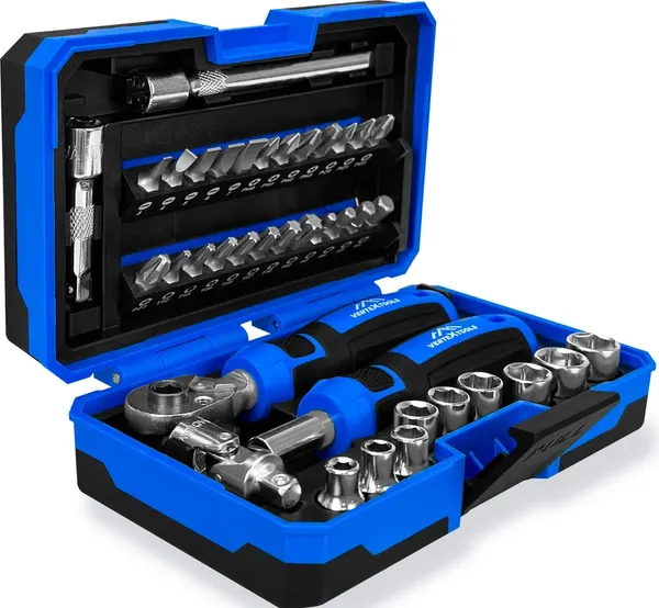 Изображение товара Набор головок, бит Vertex Tools 0033-38 (38пр)