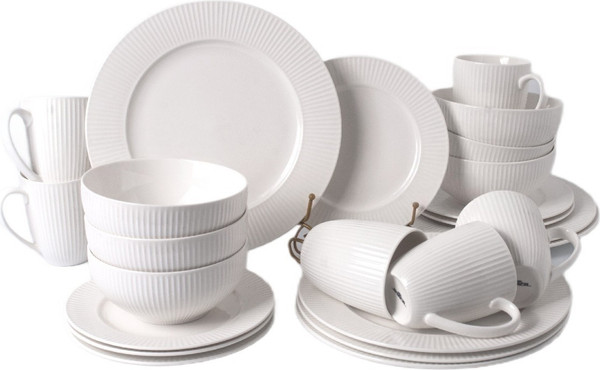 Изображение товара Набор столовой посуды JEWEL Бьянко / ПС0002-38