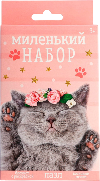 Изображение товара Набор канцелярский подарочный ArtFox Кошка / 9875755