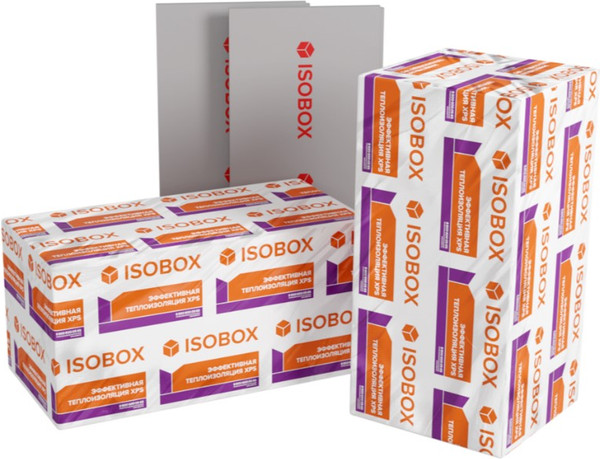 Изображение товара Экструдированный пенополистирол Технониколь XPS Изобокс 100 1180x580x30-L (13 плит)