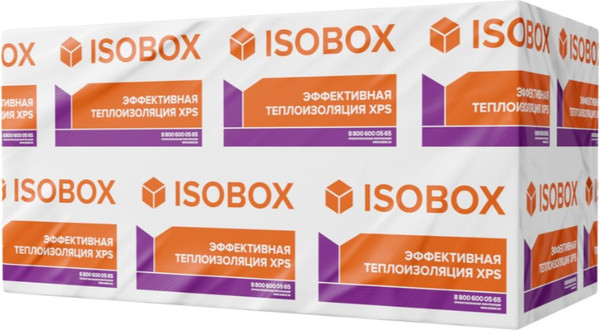 Изображение товара Экструдированный пенополистирол Технониколь XPS Изобокс 100 1180x580x30-L (13 плит)