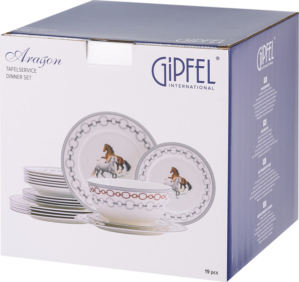 Изображение товара Набор столовой посуды Gipfel Aragon 43470