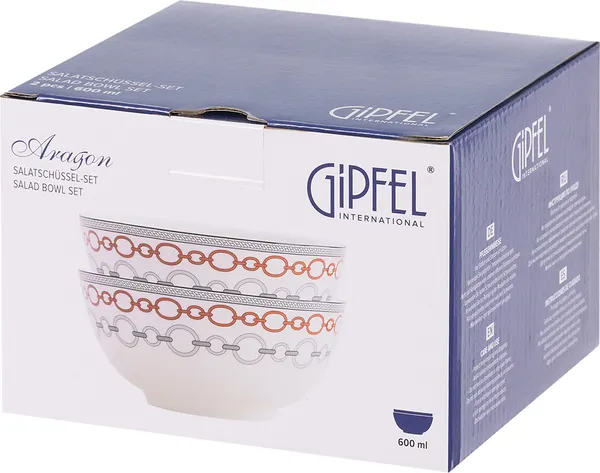 Изображение товара Набор салатников Gipfel Aragon 43473 (2шт)