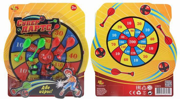 Изображение товара Дартс детский Abtoys S-00072
