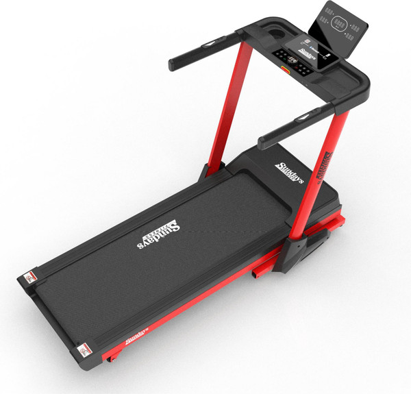 Изображение товара Электрическая беговая дорожка Sundays Fitness Middle Line T7F Plus (черный/красный)