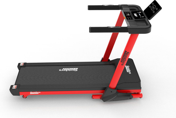 Изображение товара Электрическая беговая дорожка Sundays Fitness Middle Line T7F Plus (черный/красный)
