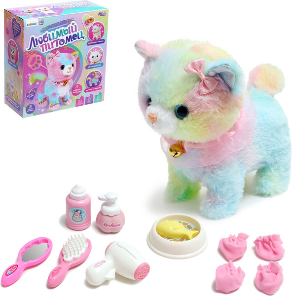 Изображение товара Интерактивная игрушка Zabiaka Любимый питомец / 10847361 (в ассортименте)