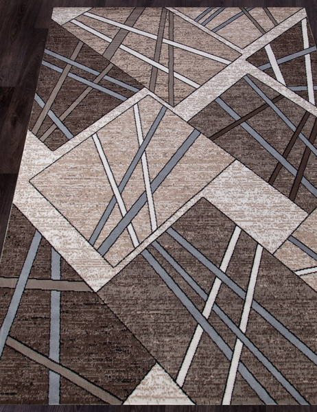 Изображение товара Ковер Merinos Sierra D487-STAN-BEIGE-BROWN-2 (1x2)