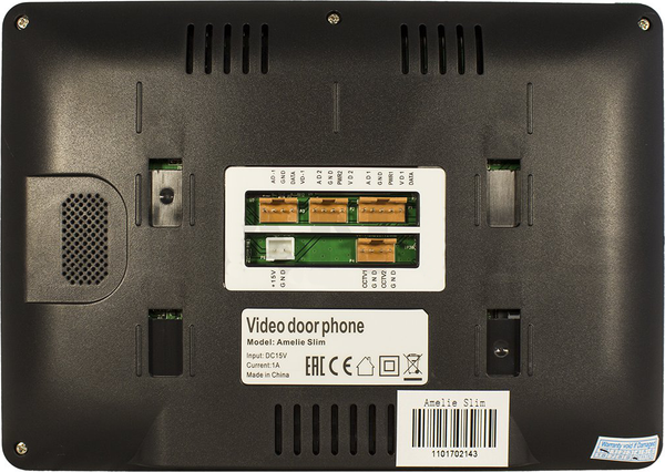 Изображение товара Видеодомофон Tantos Amelie Slim HD SE + iPanel 2 HD (черный)