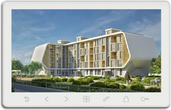 Изображение товара Видеодомофон Tantos Prime HD SE + iLexa HD (белый/никель)