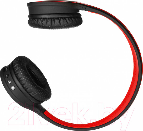 Изображение товара Беспроводные наушники Qumo Accord 3 (черно-красный)