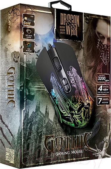 Изображение товара Мышь Qumo Gothic M51
