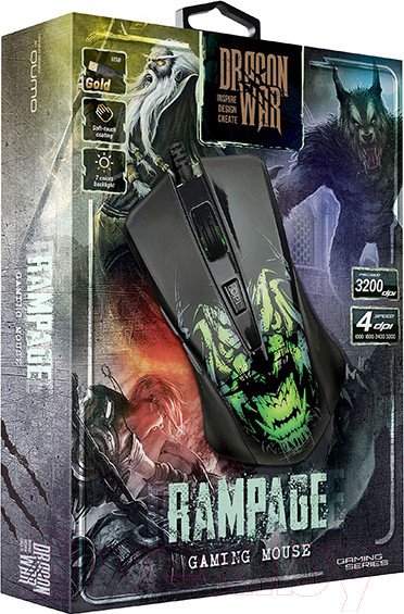Изображение товара Мышь Qumo Rampage M49