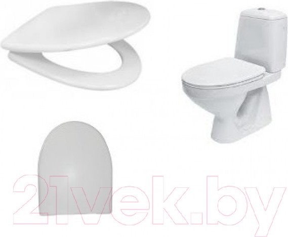 Изображение товара Сиденье для унитаза Cersanit Mito Grey / S-DS-MIGREY-P