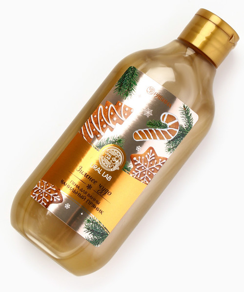 Изображение товара Пена для ванны URAL LAB Зимнее чудо Ванильный пряник / 10465307 (300мл)