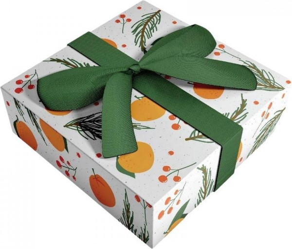 Изображение товара Бумага для оформления подарков Be Smart Мандарины / N2785 (белый)