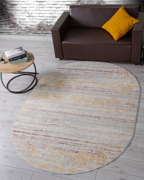 Изображение товара Ковер Merinos Zumma F026-OVAL-PINK (2.8x3.8)