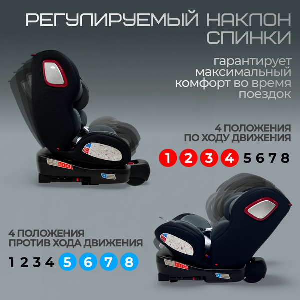 Изображение товара Автокресло Bubago Freet / BG 178-1 (черный)